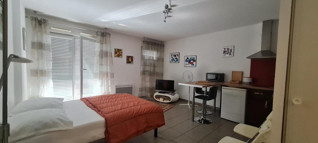 Beau Studio Tout Confort Au Calme Avec Parking . Lejlighed Villeurbanne Eksteriør billede